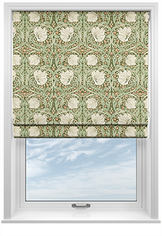 William Morris At Home Pimpernel, Nettle - Twist&Fit Roman Blind